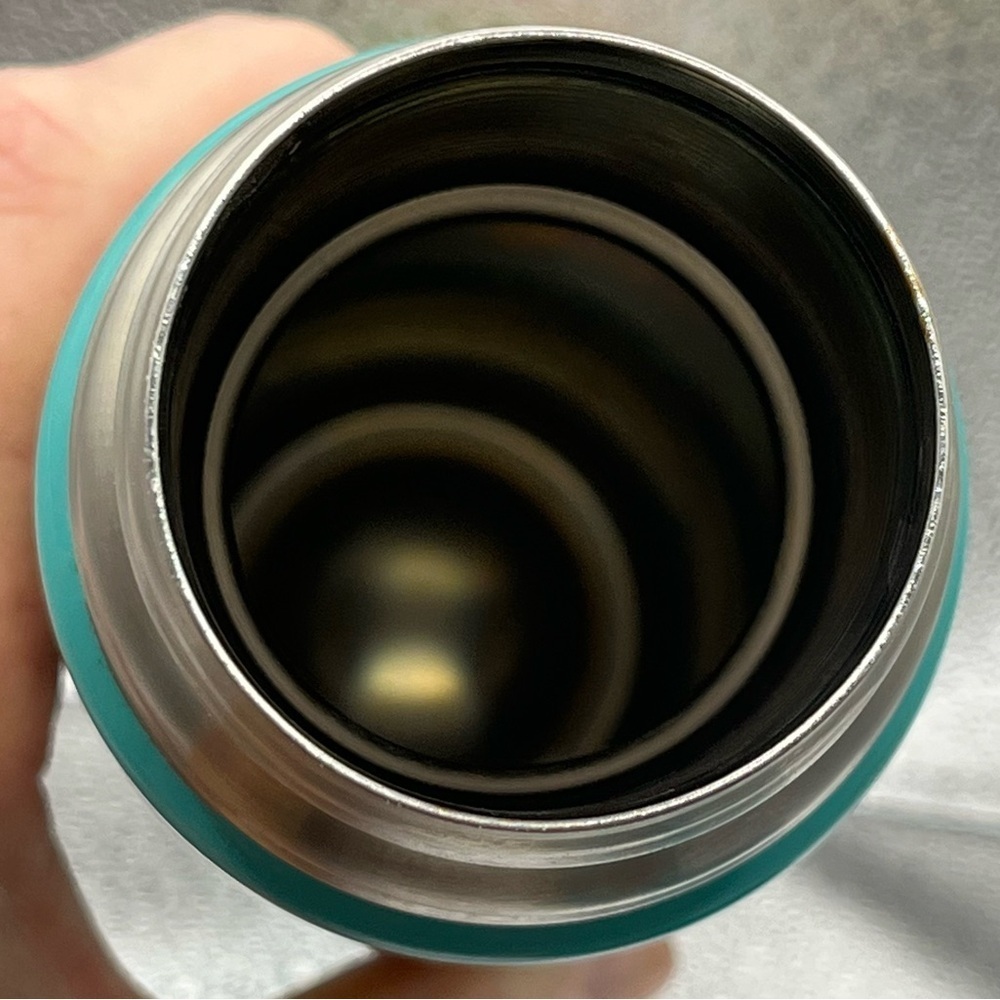 Starbucks 2005 Pylones Striped Thermos Collectible Stainless Steel Bottle 17 oz - Picture 7 of 9